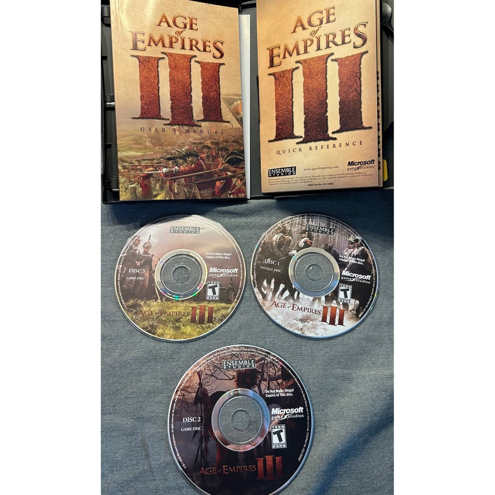 Age of Empires III pc video game‎ complete